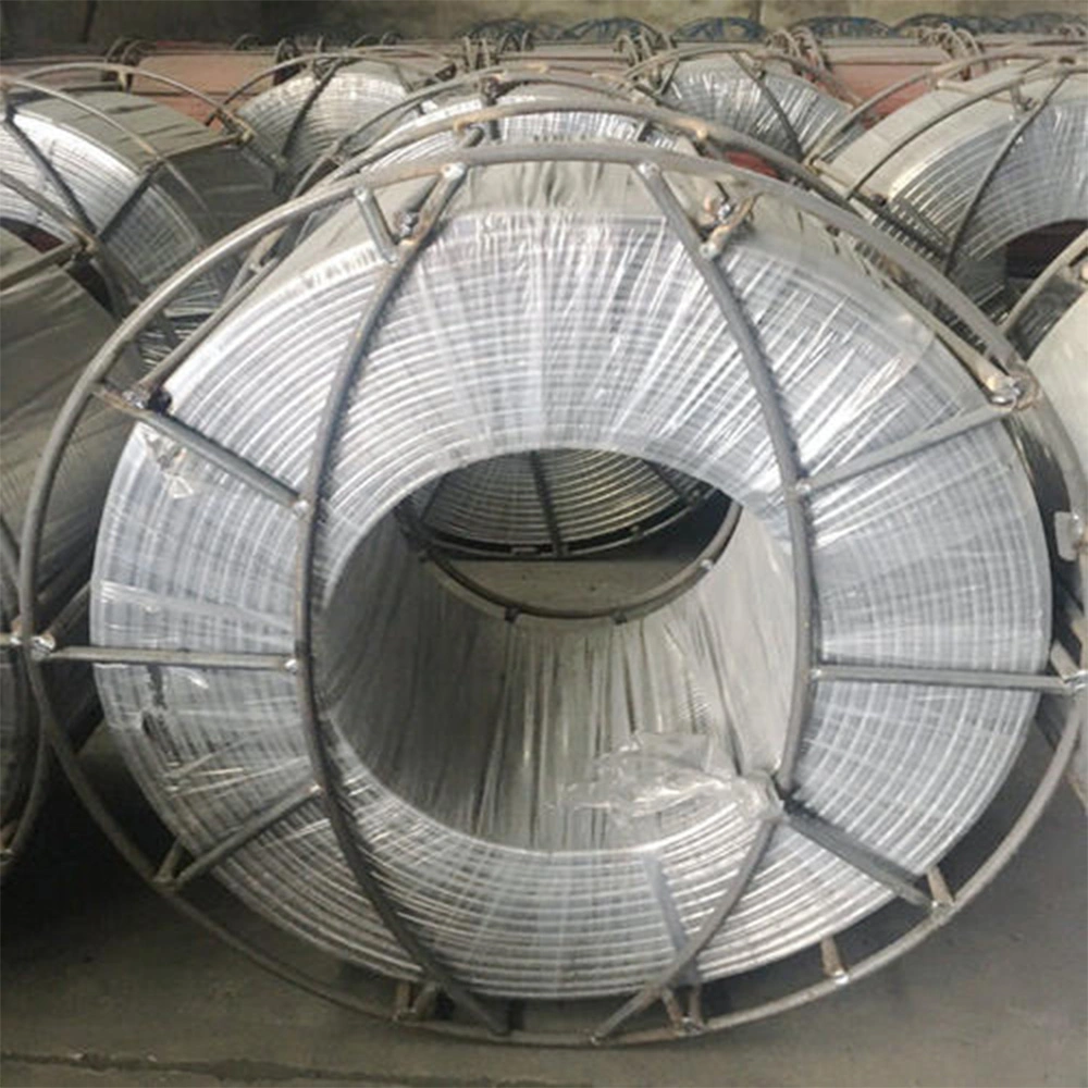 Silicon Calcium Cored Wire Purifying Molten Steel Steelmaking Alloying Additive